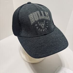 Chicago Bulls Ultra Game NBA Hat Embroidered Cap Basketball Black Logo one size